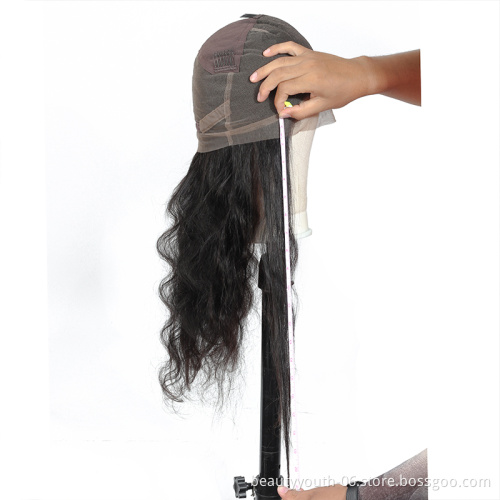 Best quality unprocessed Brazilian 100% virgin full lace human hair wig